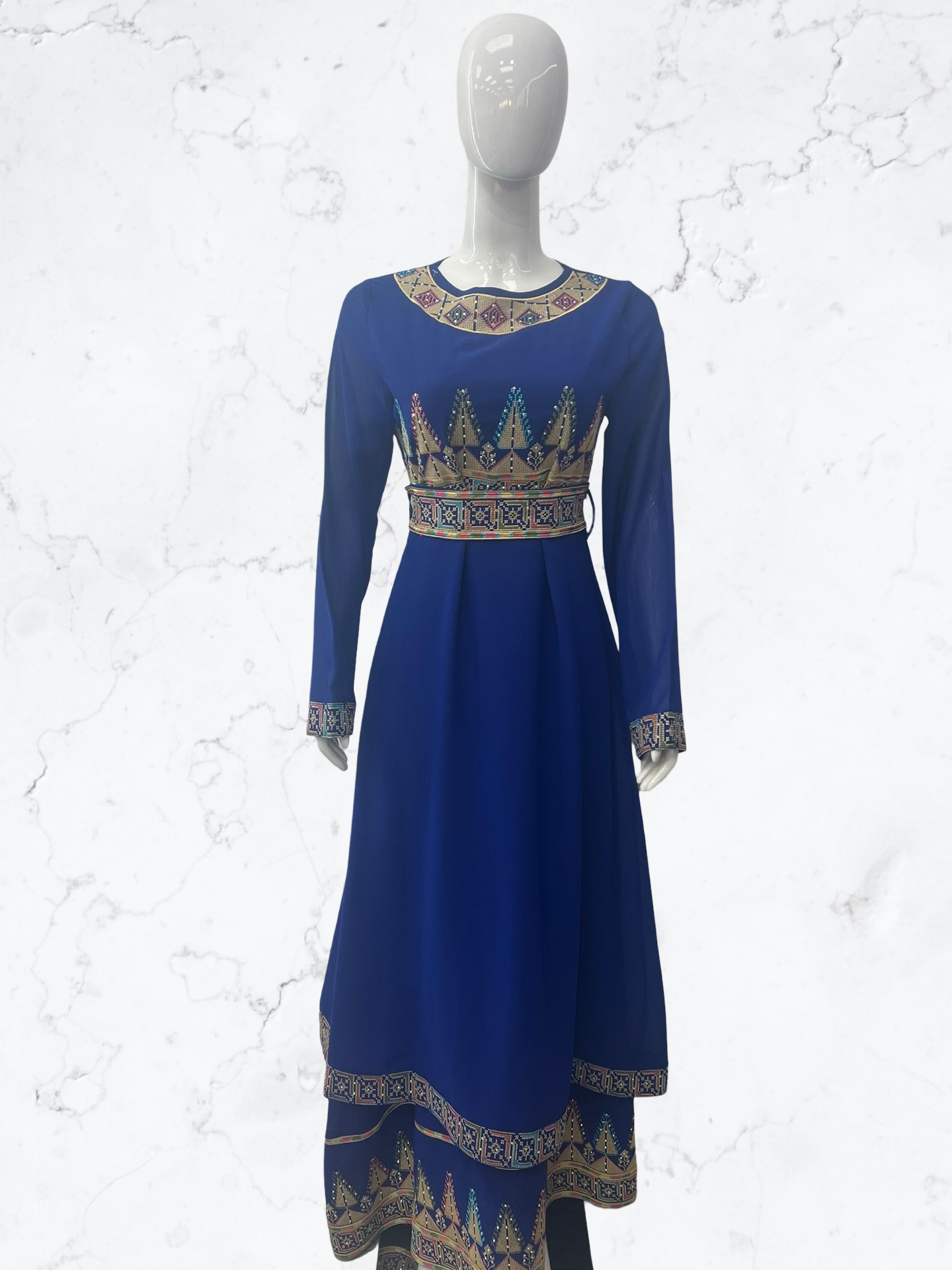 Modern Palestinian Embroidery Dress