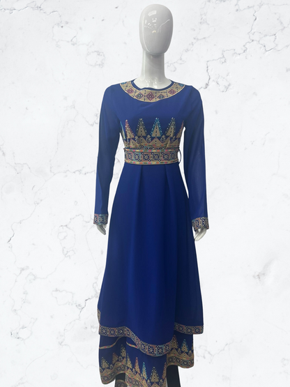 Modern Palestinian Embroidery Dress