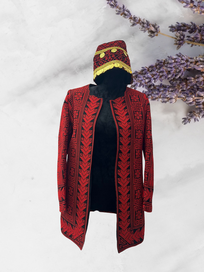 Palestinian embroidered Jacket